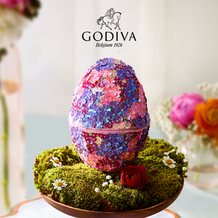 godiva歌帝梵春日蛋形，巧克力礼盒12颗装进口送伴手礼物