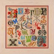 Riolis 1435 字母表 十字绣 saga格式XSD重绘电子图纸源文件