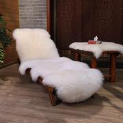 澳洲纯羊毛沙发垫，整张羊皮羊毛地毯坐垫飘窗垫客厅卧室毛毯可