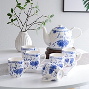 茶具套装家用整套茶杯茶壶茶盘套装功夫茶具泡茶壶水杯喝茶陶瓷杯