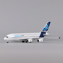 客机模型380南航747国航拼装带轮