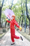 银魂神乐常服cosplay承接各种动漫服装假发定制