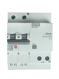 常熟开关厂小型漏电断路器CH3LN-63 1P+N 2P 3P 3P+N 4P C63A空开