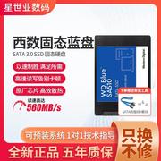 WD西数SA510蓝盘2.5固态硬盘500G 1T SATA3台式机250G电脑SSD
