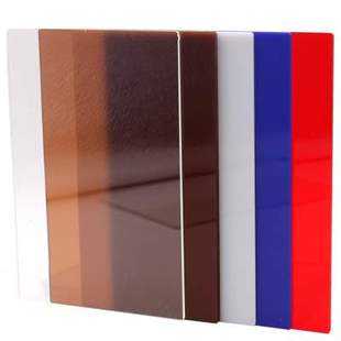新厂促亚克力板透明有机玻璃非标乳白色透光板茶色广告板品p