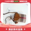 韩国直邮09Women 通用款女包 b09 格子花纹斜跨包/迷你手机包 牛