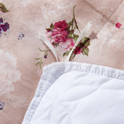 高档全棉夹棉床裙四件套纯棉床罩床套1.8m1.5米加厚被套床上用品