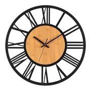客厅时钟简约创意装饰钟表铁艺时尚挂钟
