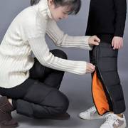 儿童专用护膝保暖护膝，女电动车护膝羽绒，棉防寒护腿裤挡风防水加绒