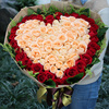 一花一恋新年礼物99朵红玫瑰鲜花同城配送生日礼物表白送女友老婆