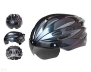 GUB K80 PLUS山地自行车头盔一体成型骑行帽磁吸式风镜头盔