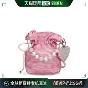 香港直邮潮奢 Monnalisa 女童 水晶装饰包袋童装