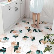 北欧角瓷砖贴纸地面六墙面地，装饰翻面新厨房地贴纸trf卫生间防水