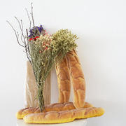 仿真面包模型大长条法棍干花，满天星套装橱窗装饰摆设假蛋糕道