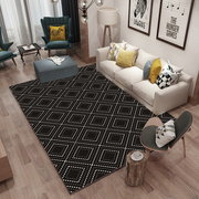 现代简约地毯客厅沙发茶几垫轻奢高级卧室地毯，地垫家用大面积水洗