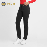 美国PGA高尔夫球服装女裤子夏季加绒加厚长裤女装时尚运动裤子