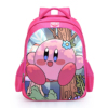星之卡比儿童书包粉红色女生双肩，包二年级三年级卡通游戏护脊背包