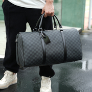 欧美时尚印花手提旅行包男士行李袋大容量，旅游登机包出差(包出差)包健身(包健身)包