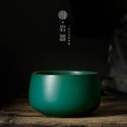 中式禅意茶洗仿古粗陶洗茶器洗茶杯盆家用功夫茶具配件水孟笔洗缸