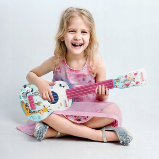 尤克里里儿童玩具初学者音乐，启蒙儿童吉他，一至二岁乐器玩具女孩