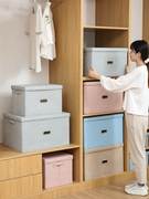 新疆家用无纺布收纳箱，布艺储物盒整理箱，衣柜可折叠收纳盒