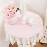 欧式落地灯卧室床头公主韩式女孩房沙发客厅茶几高脚立式 粉红色