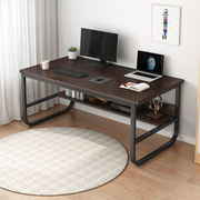 桌子电脑书桌电脑桌台式家用卧室双人出租屋，租房写字简易办公桌