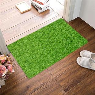 仿真草坪地毯阳台门垫，水果店草坪可定制绿色脚垫，客厅卧室地垫防滑
