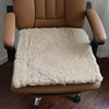 卷羊毛坐垫椅垫方垫靠垫纯羊毛椅子垫冬季座垫餐椅垫可水洗羊毛垫