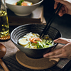 日式创意陶瓷碗汤面碗 家用 米饭碗牛肉面碗拉面碗饺子碗餐厅餐具