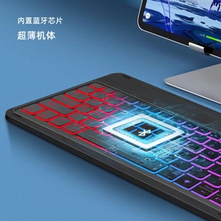 蓝牙键盘手机平板ipad，秒控键盘台湾注音磁吸无线背光键盘鼠标套装