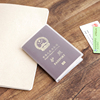 多功能防水护照套保护套磨砂透明护照证件套PVC卡套放证件的卡包