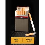 烟盒20支装整包香烟盒，创意个性男士便携铝合金，塑料防压软盒保护套