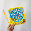 日本beans儿童钓鱼音乐，转盘玩具儿时转盘鱼电动室内益智玩具