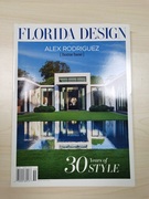 单期刊美国FLORIDA DESIGN 第51期过刊杂志  佛罗里达设计杂志 客厅卧室书房厨房饰品沙发椅子床家摆饰装潢家具进口原版杂志