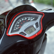 春天冲刺vespa150125摩托车改装仪表框黑化仪表，边框黑色仪表盘
