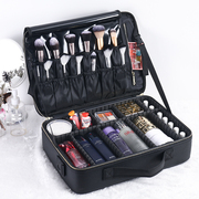 鸿贝 大容量化妆包女便携旅行收纳袋品超火专业化妆师跟妆手提箱