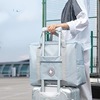 旅行包手提包韩版短途折叠拉杆，待产包大容量便携行李袋健身包男女(包男女)