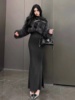 0.6kg短款外套长袖单排扣复古风宽松小众气质韩版女装 A#28