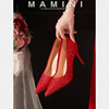 玛美妮大码小码婚鞋31-43红色蕾丝伴娘高跟鞋，女尖头细跟