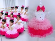 六一儿童演出服蓬蓬裙幼儿舞蹈，服女童可爱蛋糕裙小甜甜的梦表演服