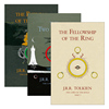 英文原版小说 The Lord of the Rings 指环王1-3册 魔戒现身 双塔奇兵 王者归来 英文版 进口英语原版书籍