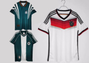 德国复古球衣系列赛季足球，服96-97客场，、1998客场、14-15主场