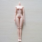 30厘米娃娃身体6分素体可儿娃娃14关节，体心怡改妆裸娃