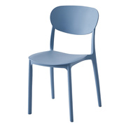 咖啡店椅子白色洽谈餐椅学生学习凳子家用靠背椅餐厅现代简约北欧
