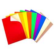 a3不干胶打印纸白色彩色透明激光，喷墨打印纸红色，橙色黄色绿色紫色
