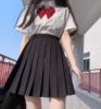 日系jk连衣裙少女生大童夏装，2022初中高中学生，百褶短裙子套装
