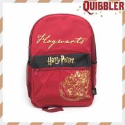 哈利波特Harry Potter 华纳正版霍格沃茨红色书包双肩包背包帆布