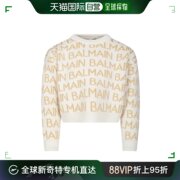 香港直邮BALMAIN 女童针织毛衣 BT9A10Z1849102OR