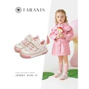 泰兰尼斯叫叫鞋女宝宝春季童鞋防滑软底机能，鞋女童透气学步鞋